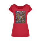 Trash Can Row CONCERT FOR A LIFETIME Wide Neck Women's T-Shirt XS-5XL
