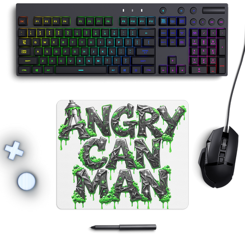 ANGRY CAN MAN 2.0 Mouse Pad