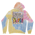Trash Can Row Tie Dye Hoodie