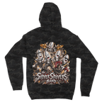 The Silver Shivers Band Camouflage Adult Hoodie