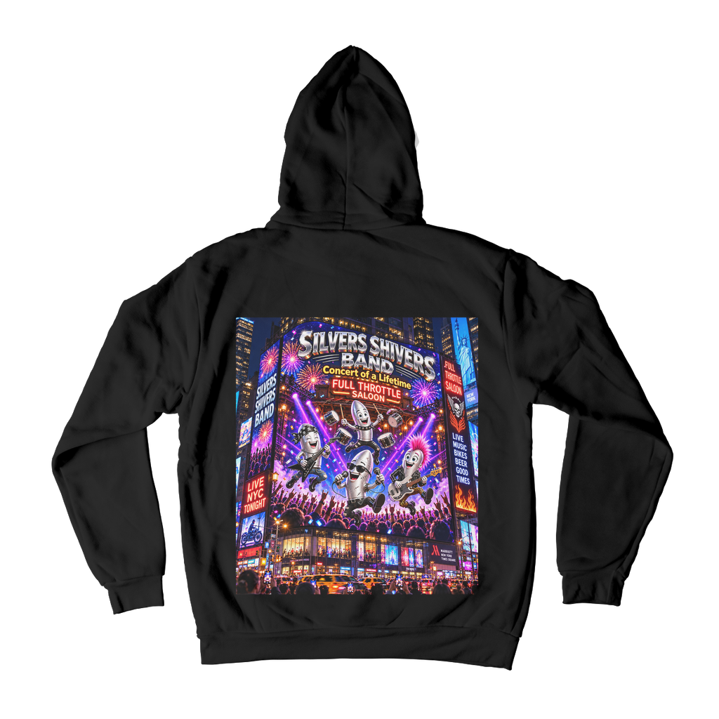 The Silver Shivers Band Premium Adult Hoodie