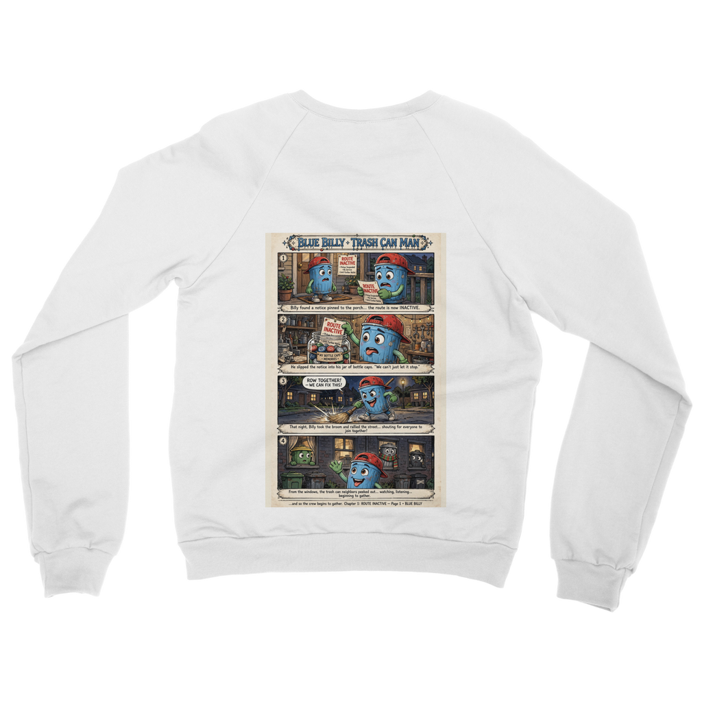 Trash Can Row – Classic Adult Sweatshirt
