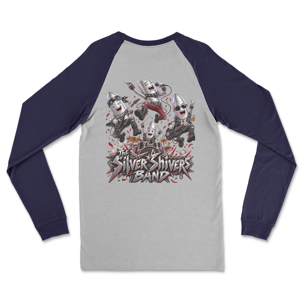 The Silver Shivers Band Classic Raglan Long Sleeve Shirt