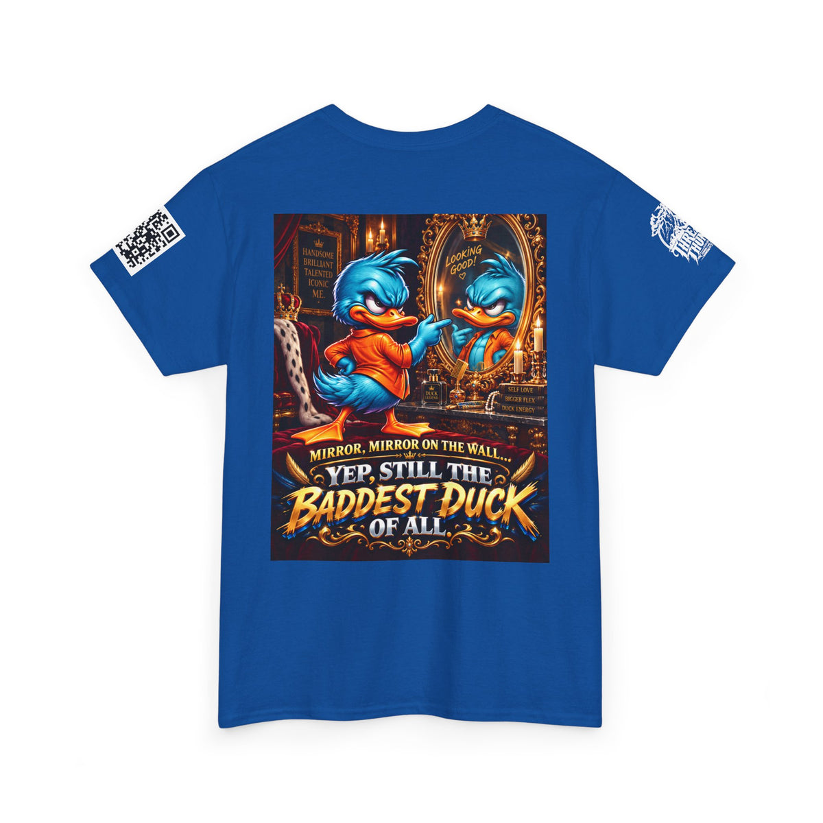 Mirror Mirror — Still the Baddest Duck of All Back Graphic Tee
