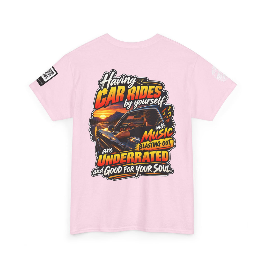 Solo Car Rides With Music Are Good for the Soul Back Graphic Tee