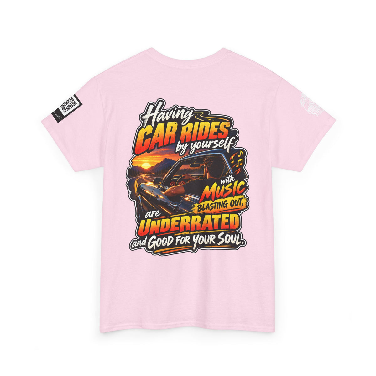 Solo Car Rides With Music Are Good for the Soul Back Graphic Tee