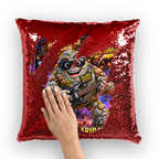 Falling Rocks COllection Sequin Cushion Cover