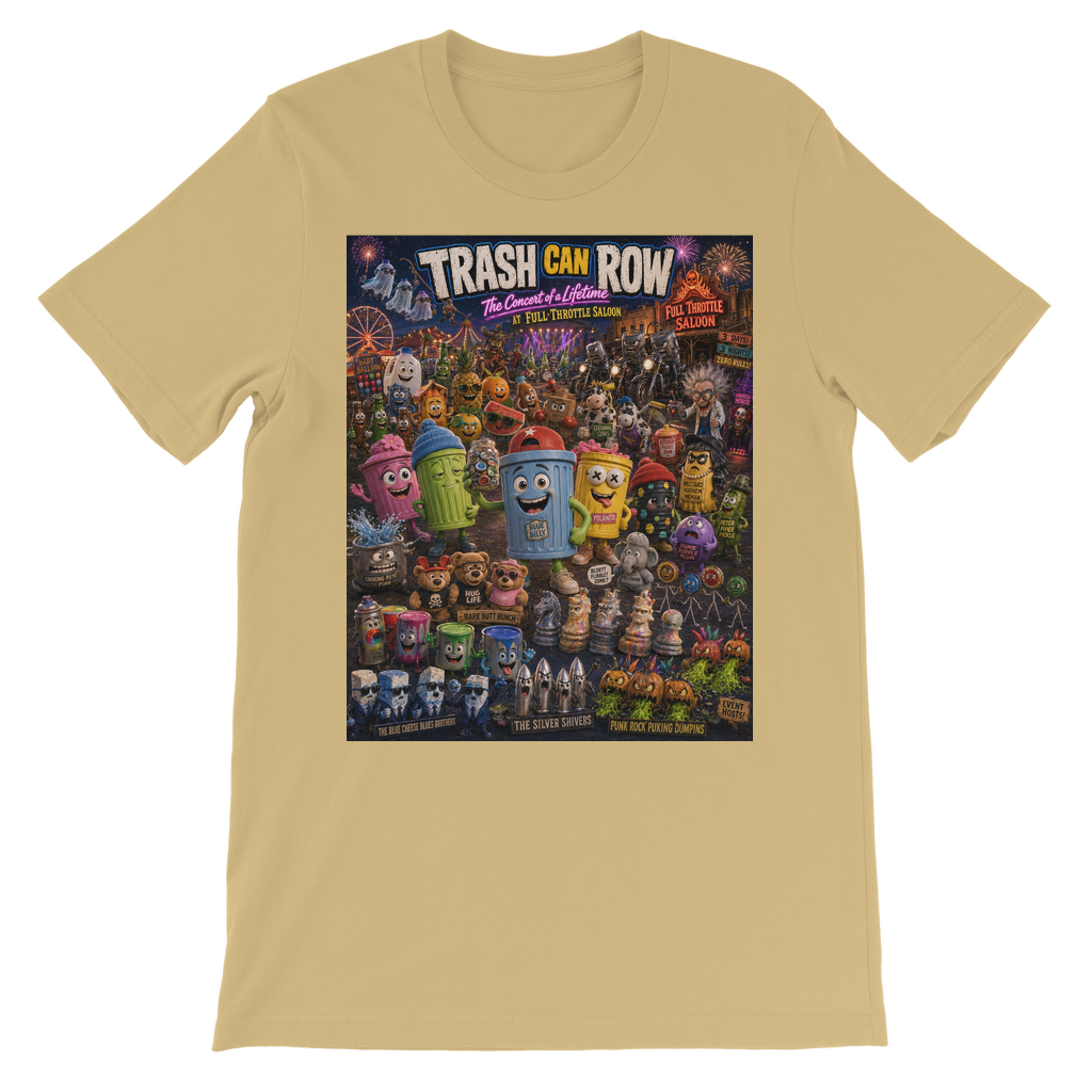 Trash Can Row: Concert for a Lifetime – Classic Kids T-Shirt