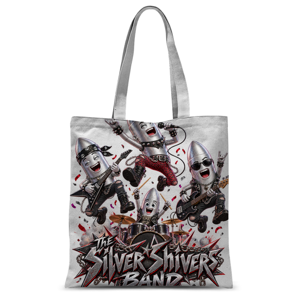 The Silver Shivers Band Classic Sublimation Tote Bag