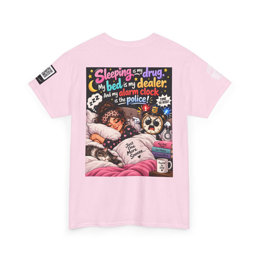 Sleeping Is My Drug — Powered by Sleep Back Graphic Tee