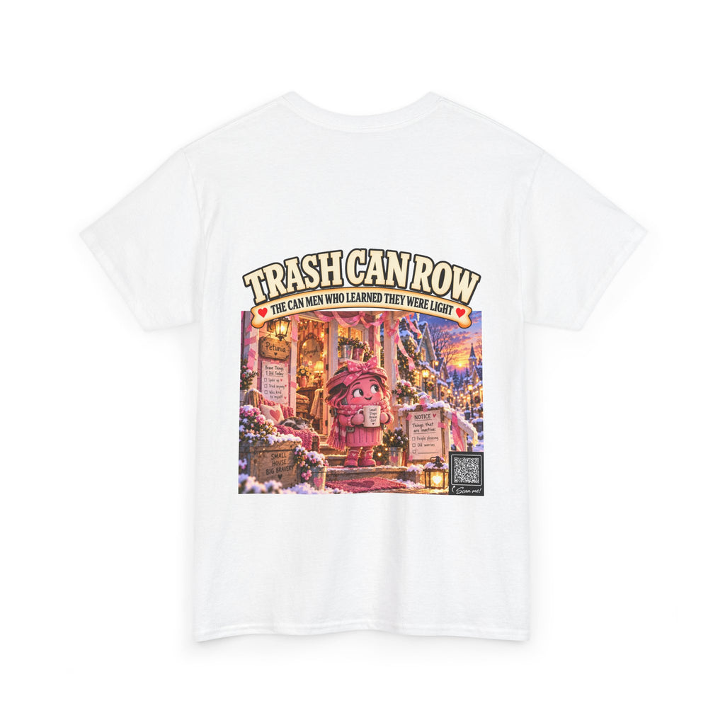 Trash Can Row Tee #3