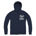 Falling Rocks COllection Premium Adult Zip Hoodie