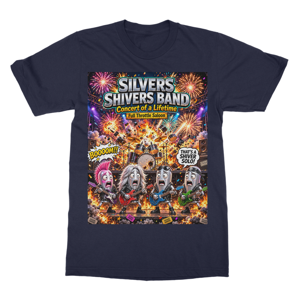 The Silver Shivers Band T-Shirt Dress