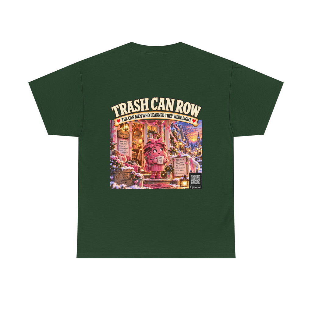 Trash Can Row Tee #3