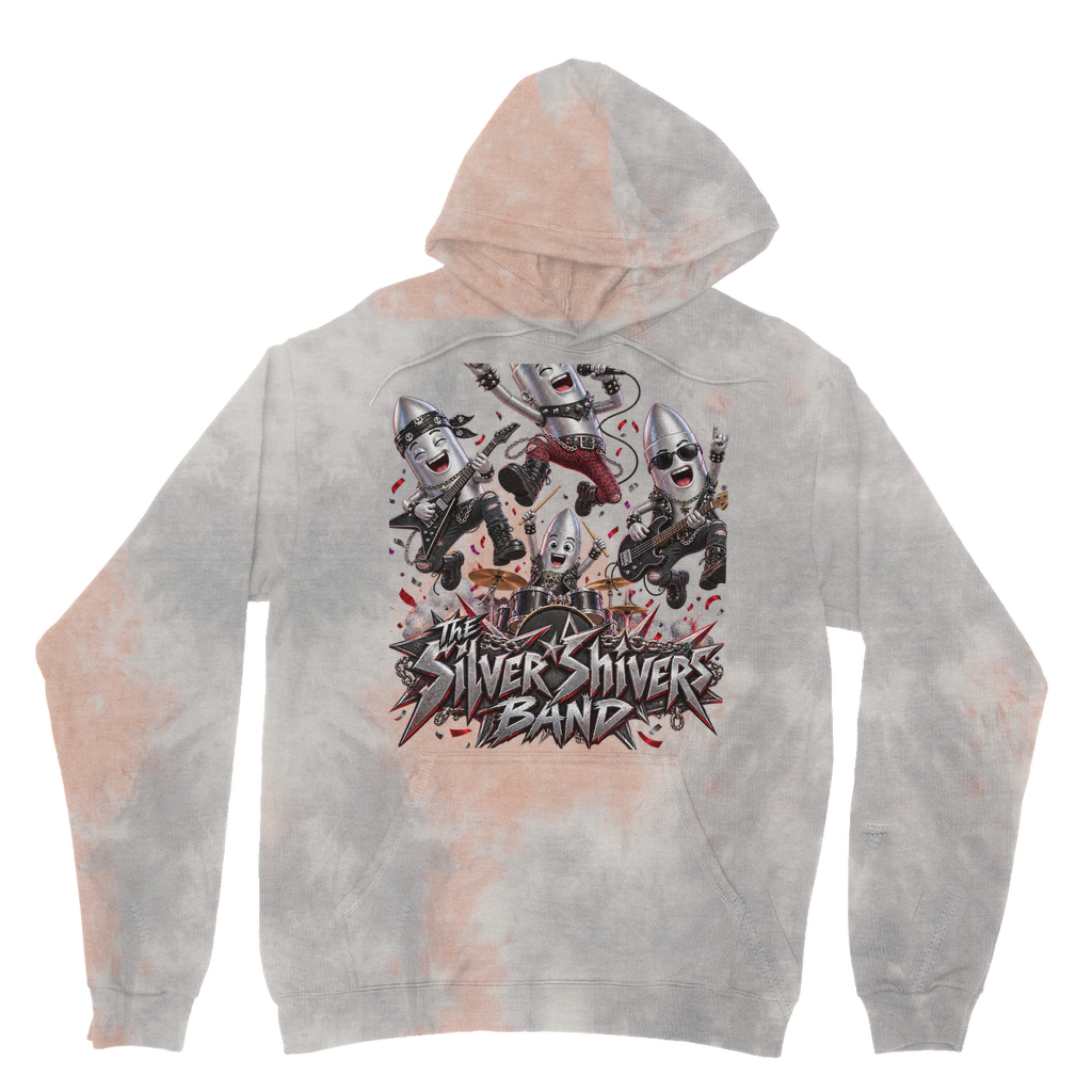 The Silver Shivers Band Tie Dye Hoodie