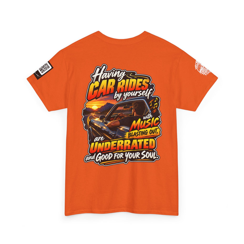 Solo Car Rides With Music Are Good for the Soul Back Graphic Tee