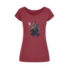 angry can man Wide Neck Womens T-Shirt XS-5XL