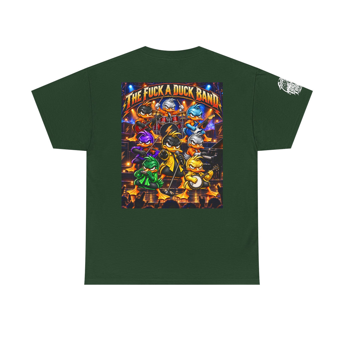 FUCK A DUCK BAND — Live Rock Show Back Graphic Tee
