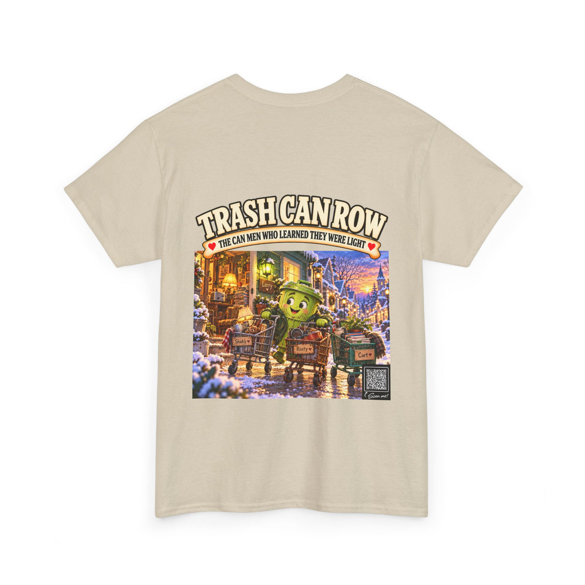 Trash Can Row Tee #6