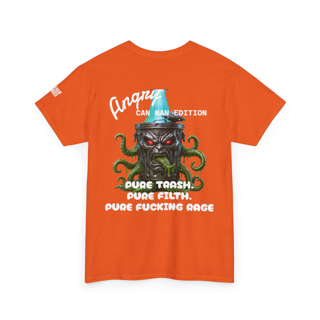 T-Shirt — Angry Can Man Monster Graphic Tee