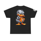 Silver Rebel Duck Character Back Graphic Tee