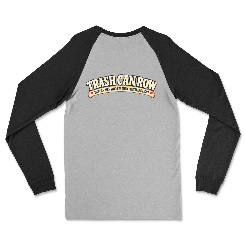 Trash Can Row Classic Raglan Long Sleeve Shirt