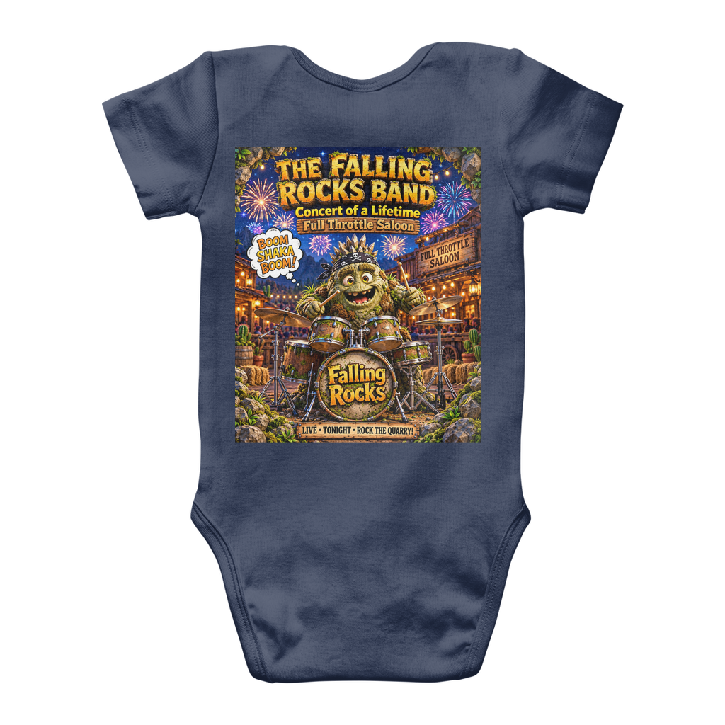 Falling Rocks COllection Classic Baby Onesie Bodysuit