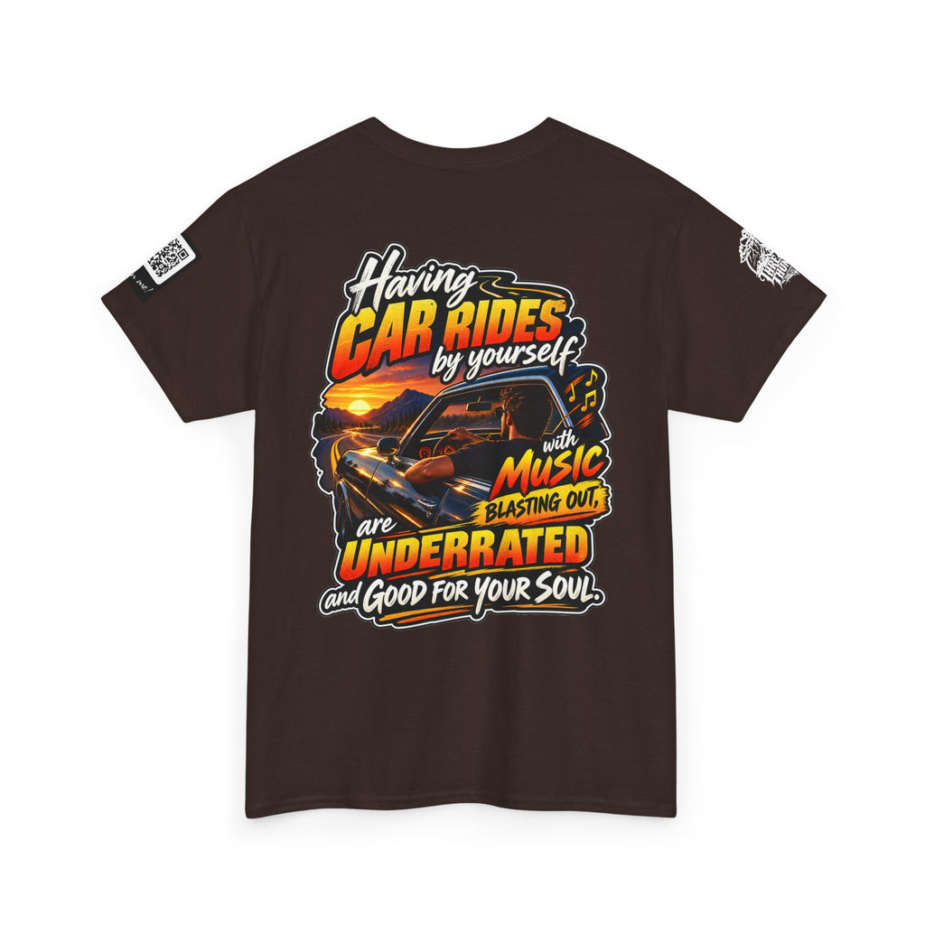 Solo Car Rides With Music Are Good for the Soul Back Graphic Tee
