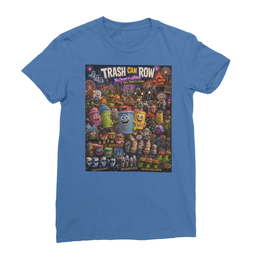 Trash Can Row: Concert for a Lifetime – Classic Women's T-Shirt