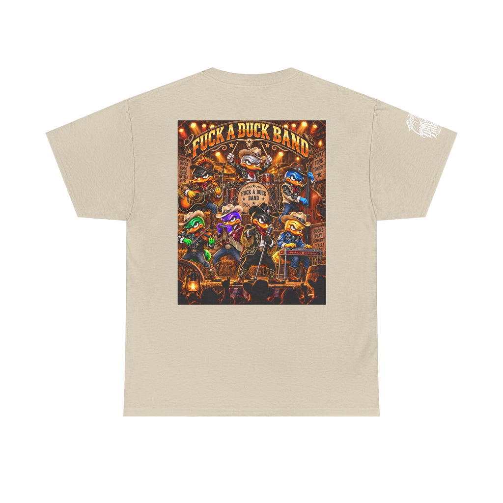 FUCK A DUCK BAND — Country Bar Stage Back Graphic Tee