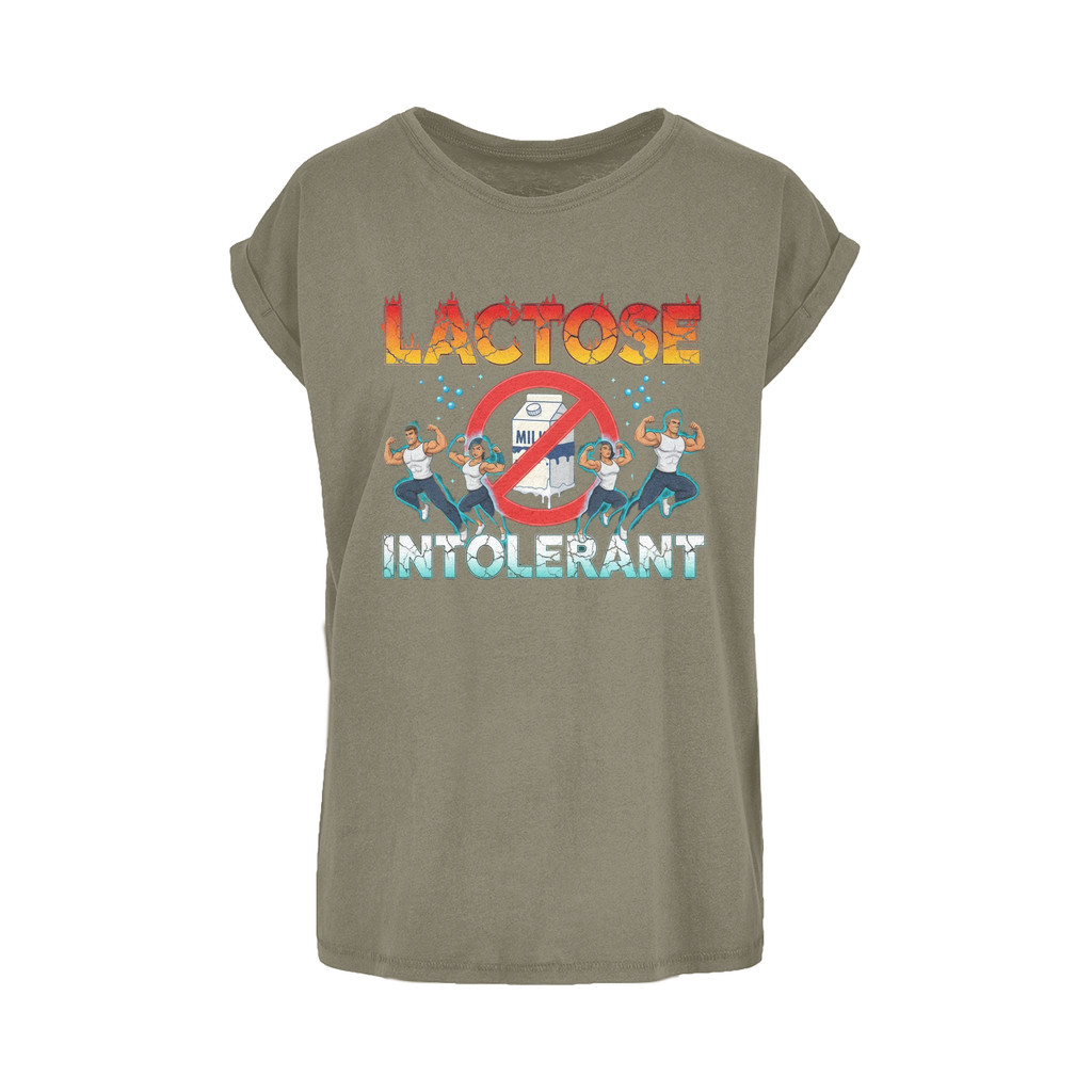 AOB Women's Extended Shoulder T-Shirt XS-5XL