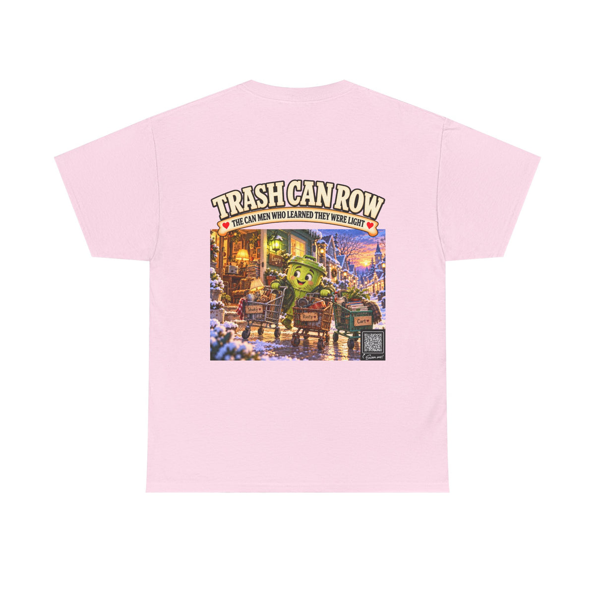 Trash Can Row Tee #6