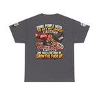 Some People Need a Big Dose of Grow the Fuck Up Back Graphic Tee