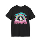 Chlamydia Survivor Cat T-Shirt — Cute Rainbow Calico Tee