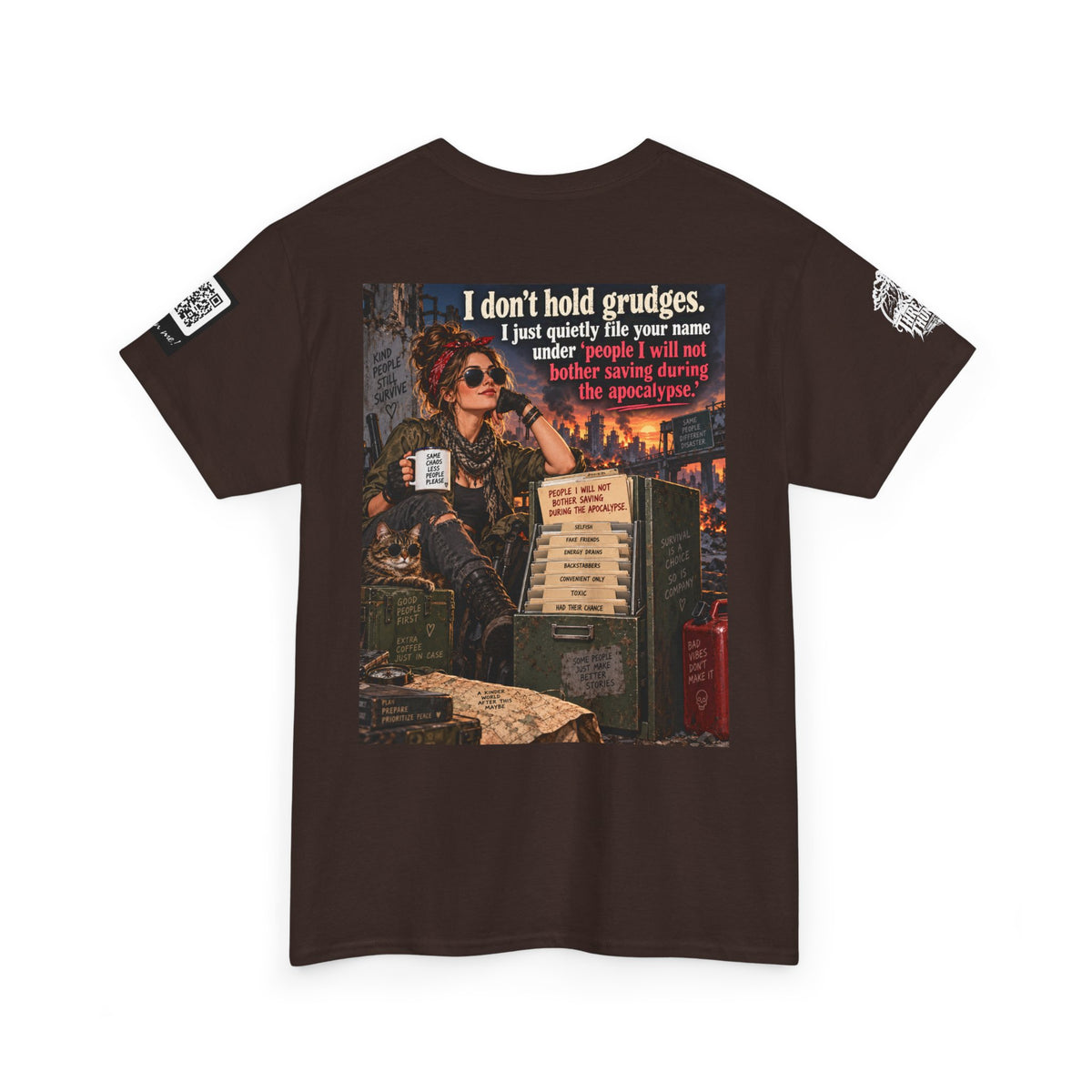People I Won’t Save During the Apocalypse Back Graphic Tee