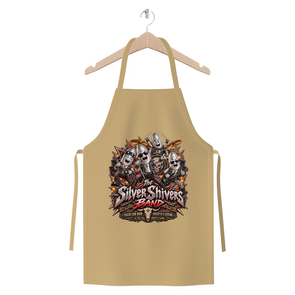 The Silver Shivers Band Premium Jersey Apron