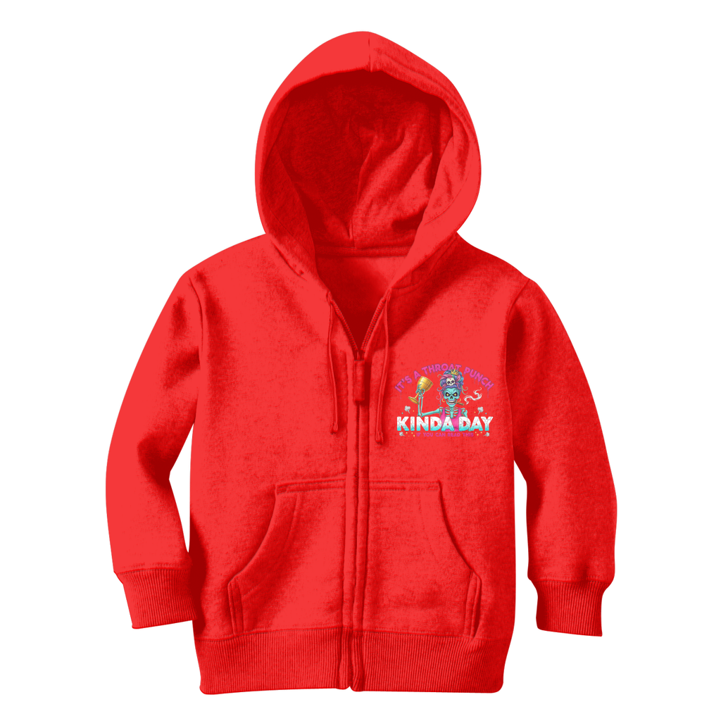 AOP Classic Kids Zip Hoodie