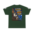 You Can't Control Who Walks In — Sarcastic Window Humor Back Graphic Tee