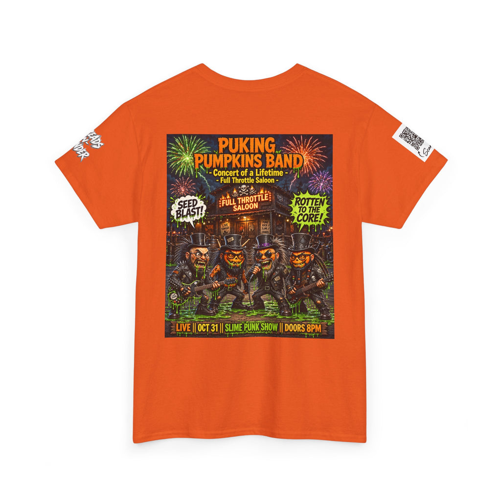 The Puking Pumpkins Band #5 — Concert of Life - Horror Graphic T-Shirt