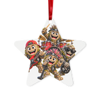 Falling Rocks COllection Metal Hanging Ornament