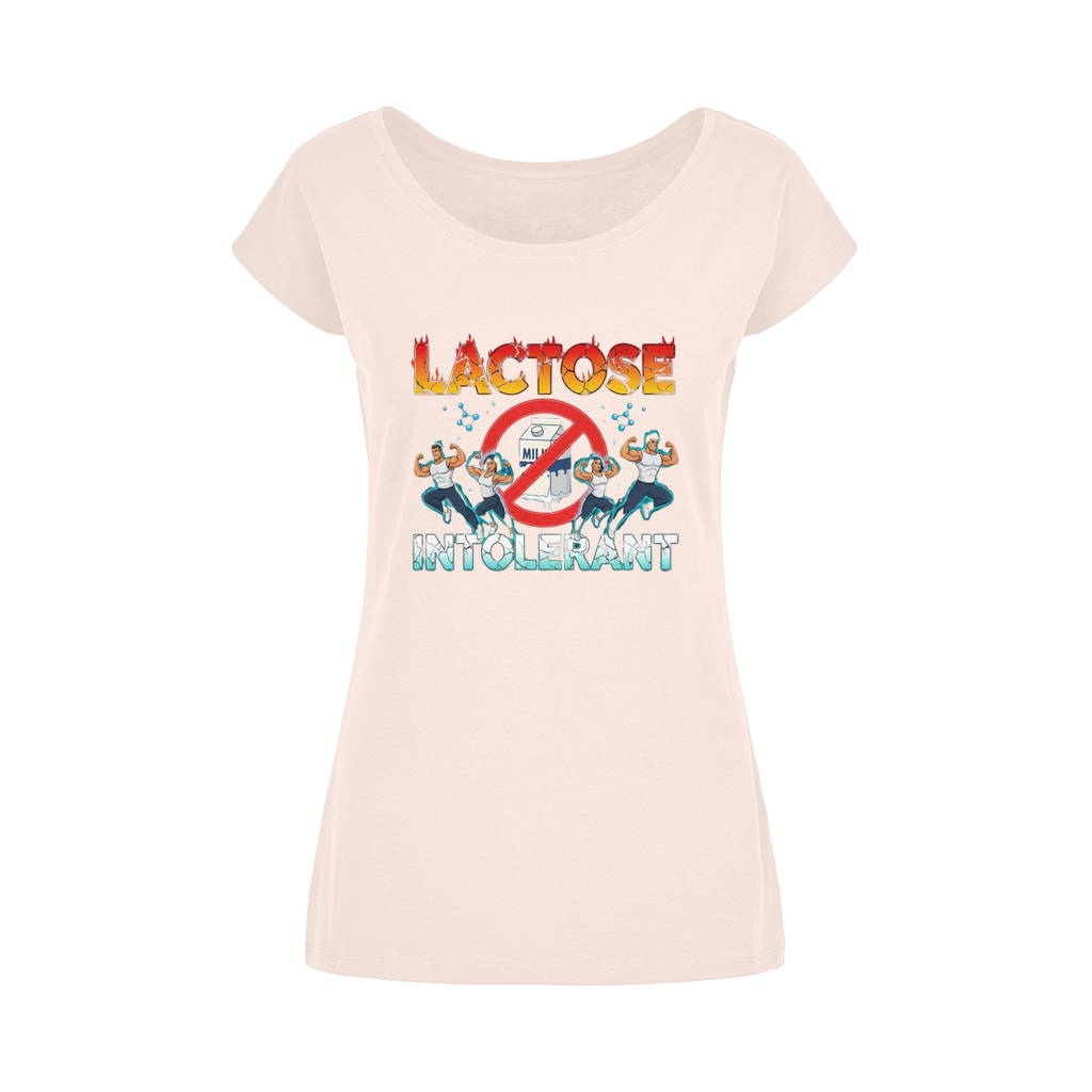 AOB Wide Neck Womens T-Shirt XS-5XL