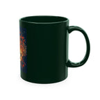 Skull Clash Ceramic Mug — Vintage Rock Tattoo Coffee Cup