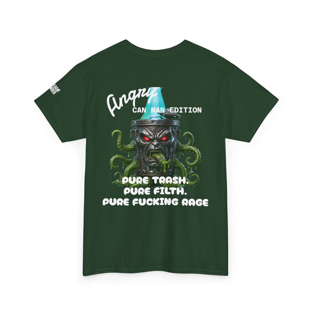 T-Shirt — Angry Can Man Monster Graphic Tee