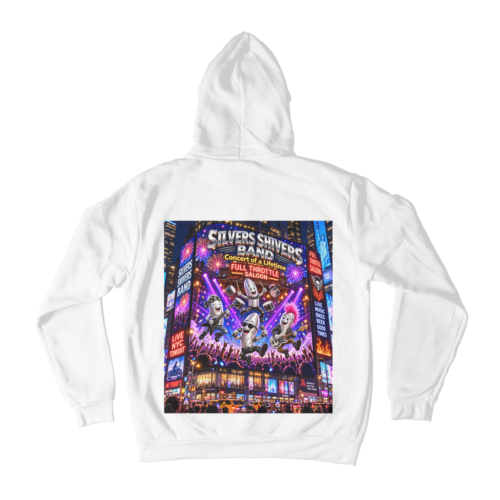 The Silver Shivers Band Premium Adult Hoodie
