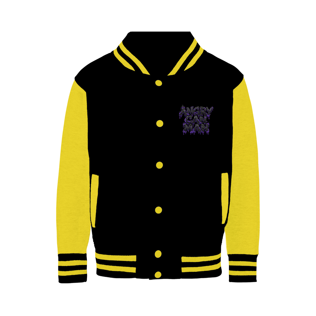 ANGRY CAN MAN 2.0 Varsity Jacket
