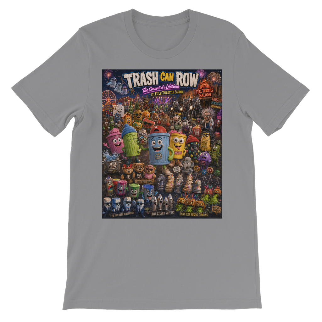 Trash Can Row: Concert for a Lifetime – Classic Kids T-Shirt