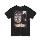 Funny Cat Funeral Tee — "I Wasn't Somebody to Stand Up At My Funeral" Graphic T-Shirt