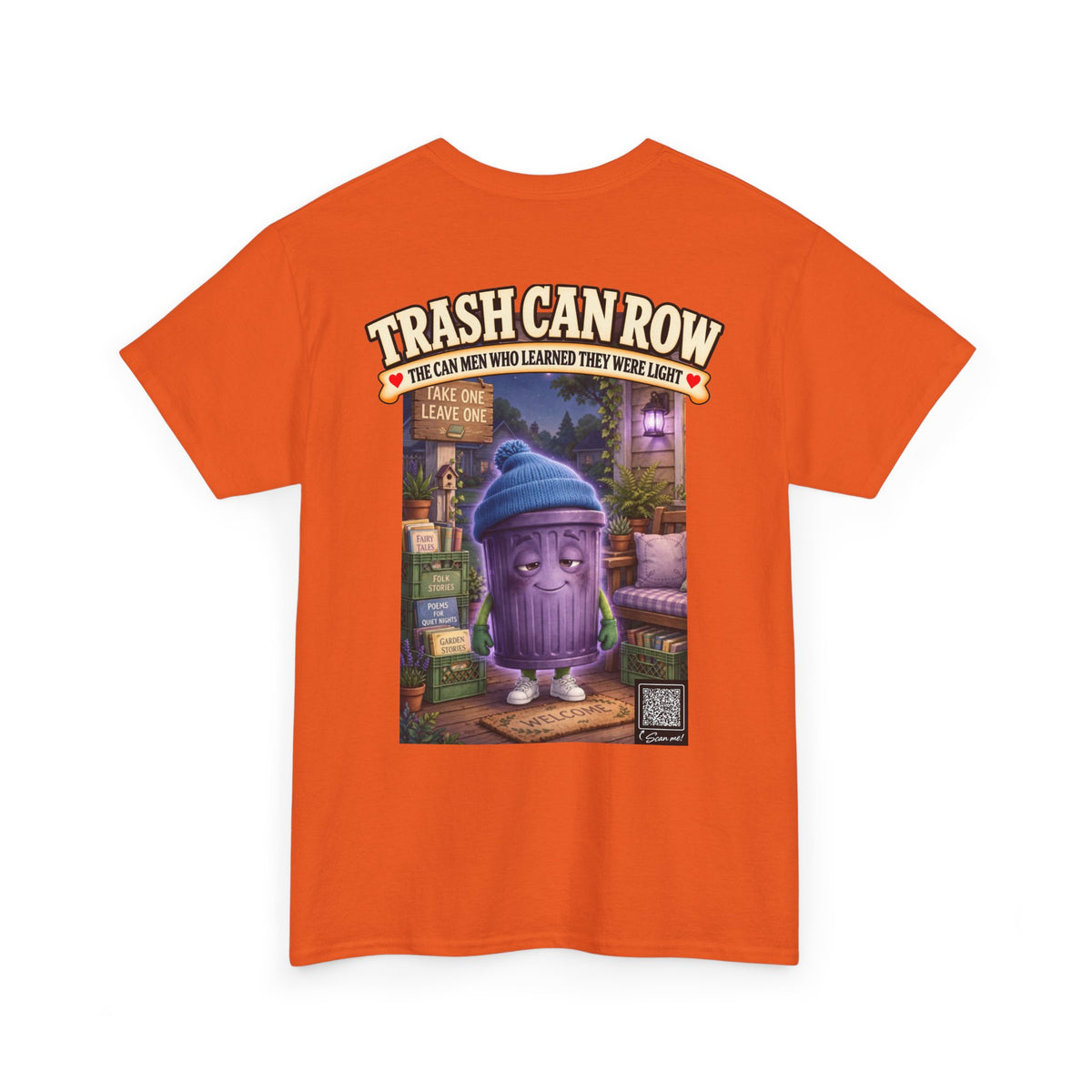 Trash Can Row Tee #7