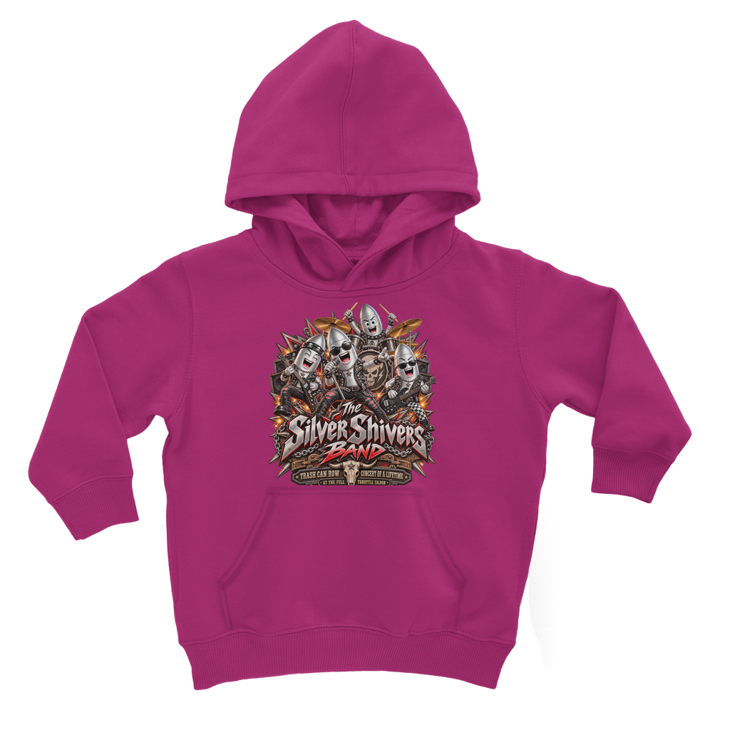 The Silver Shivers Band Classic Kids Hoodie