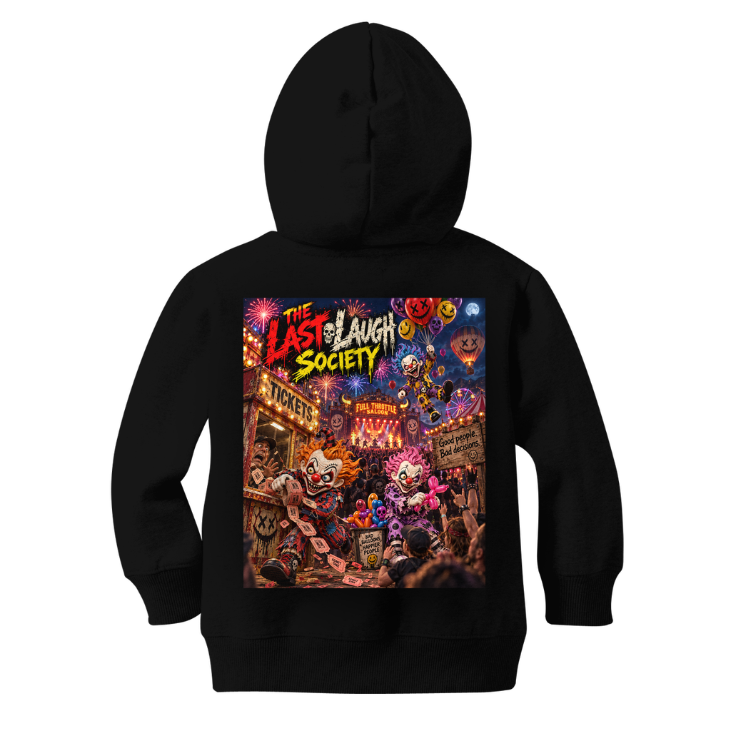 The Last Laugh Society Classic Kids Zip Hoodie